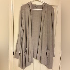 Barefoot Dreams Cozychic ultra lite hooded cardigan